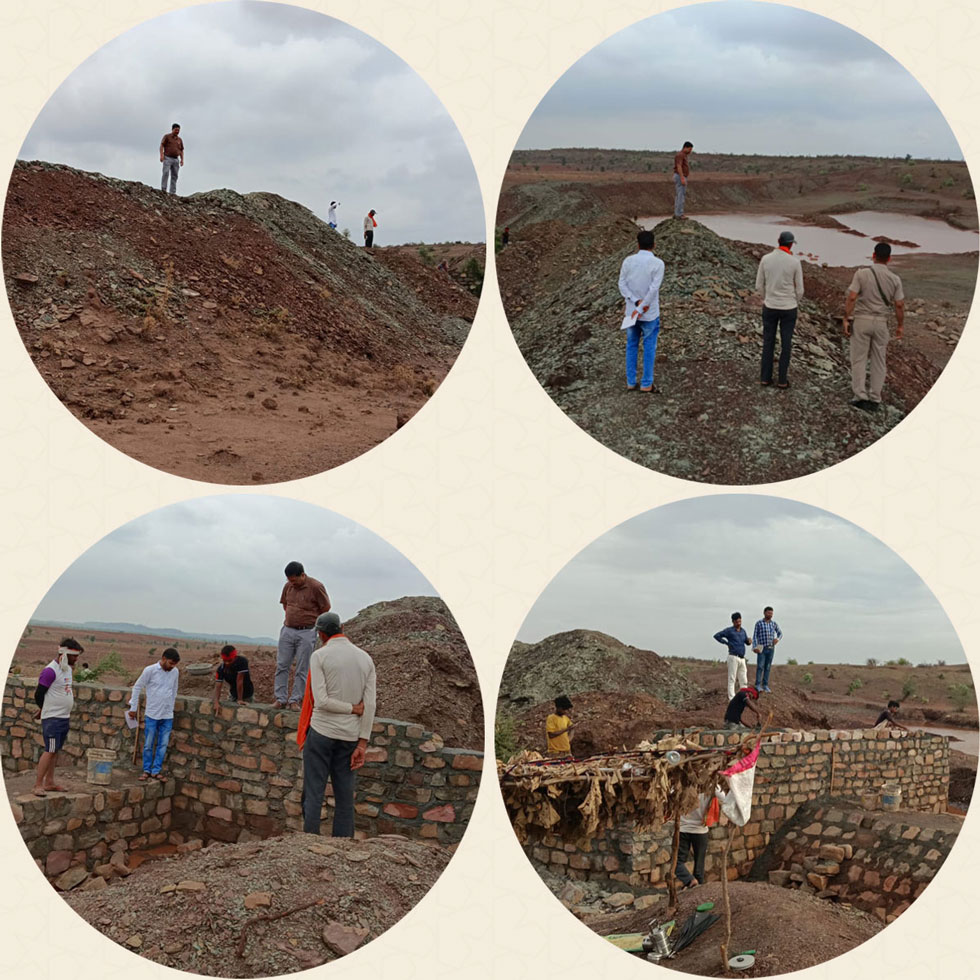 Building the pond